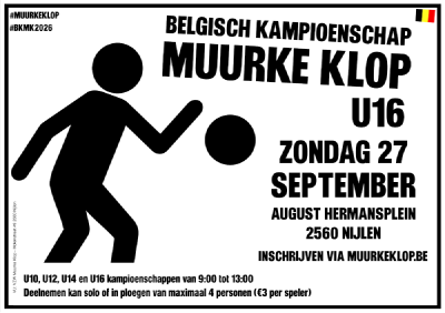 Belgisch Kampioenschap 2026 - U16